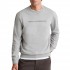 Navy & Green Sweatshirt Crewneck-Grey Stone