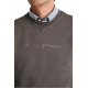 Navy & Green Sweatshirt Crewneck-Olive Brown Navy & Green Sweatshirt Crewneck-Olive Brown