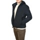 Navy & Green Parka Jacket-Dark Blue