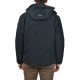 Navy & Green Parka Jacket-Dark Blue