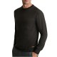 Navy & Green Sweater Knit Crewneck-Dark Coffee Navy & Green Sweater Knit Crewneck-Dark Coffee