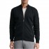 Navy & Green Cardigan Knitted With Zipper-Black