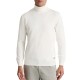 Navy & Green Turtleneck Sweater-Off White Navy & Green Turtleneck Sweater-Off White