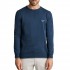 Navy & Green Sweater Long Sleeve Knit-Dark Petrol