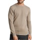 Navy & Green Sweater Long Sleeve Knit-Simply Taupe