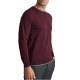Navy & Green Sweater Crew Neck Knit Cotton-Dark Bordeaux Navy & Green Sweater Crew Neck Knit Cotton-Dark Bordeaux