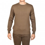 Navy & Green Knit Sweater-Kangaroo