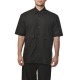 Diverse Shirt Casual Relaxed Fit With Pockets-Black