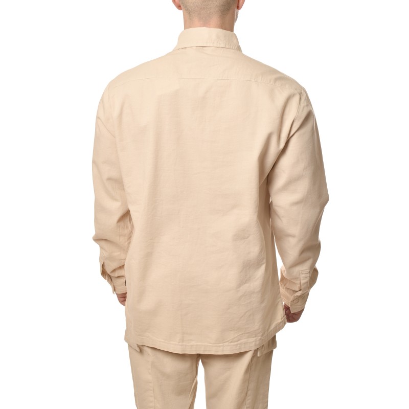 Brokers Shirt Overshirt Casual-Beige Brokers Shirt Overshirt Casual-Beige