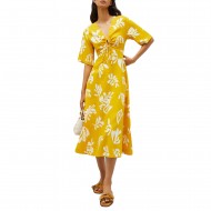 Marella Molise Dress With Print-Yellow