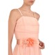 Allure Dress Maxi Tulle & Belt-Salmon