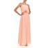 Allure Dress Maxi Tulle & Belt-Salmon