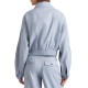 Marella Mllvirgola Jacket With Crystal Embroidered Detail-Light Blue