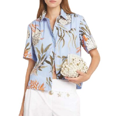 Marella Mllformosa Shirt With Print-Blue