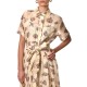 Marella Mllgalli Dress Seashell Print-Cream
