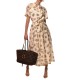 Marella Mllgalli Dress Seashell Print-Cream