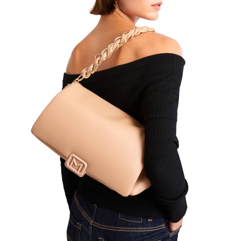 Marella Mlafrisia Le Muse Bag Metal Chain Handle-Camel