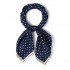 Marella Mlaattinia Scarf Polka Dot Silk-Cornflower Blue