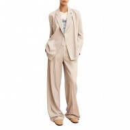 Emme Emmcentro Blazer Shimmering Finish-Grey