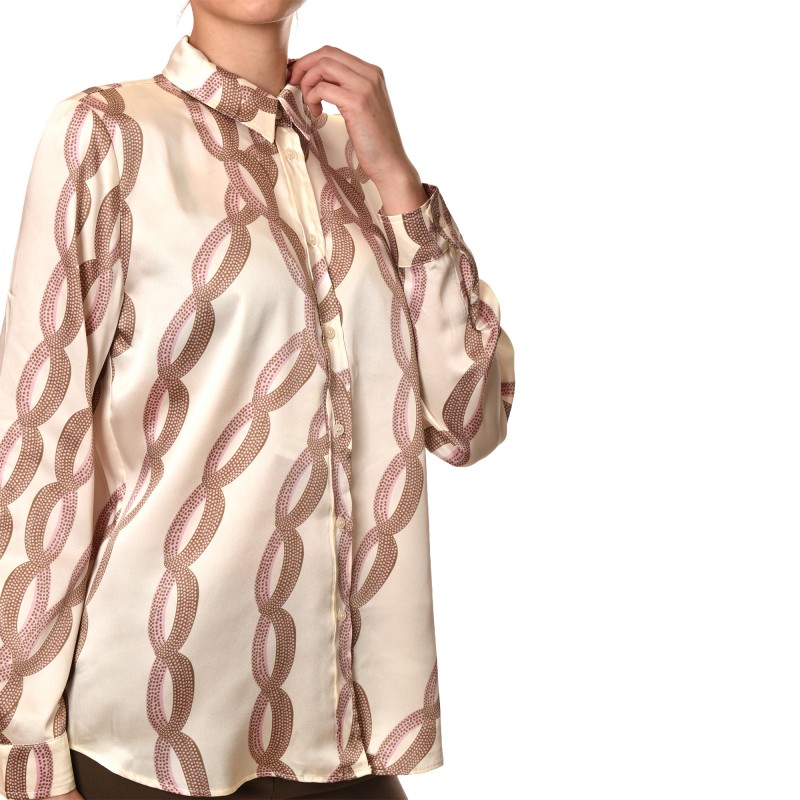 Emme Emmangel Shirt With Print-Cream