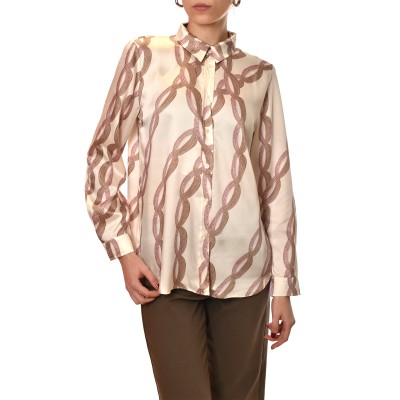 Emme Emmangel Shirt With Print-Cream