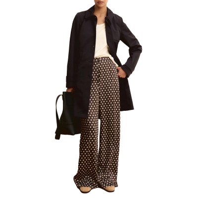 Emme Emmbaobab Trousers With Print-Brown
