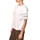 Emme Emmape T-Shirt With Crochet Style Lace-White