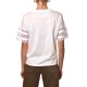 Emme Emmape T-Shirt With Crochet Style Lace-White