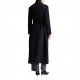 Marella Mllovatta Coat Long Single Breasted-Black Marella Mllovatta Coat Long Single Breasted-Black