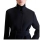 Marella Mllovatta Coat Long Single Breasted-Black Marella Mllovatta Coat Long Single Breasted-Black