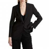 Marella Mllcervo Blazer Stretch Wool-Black