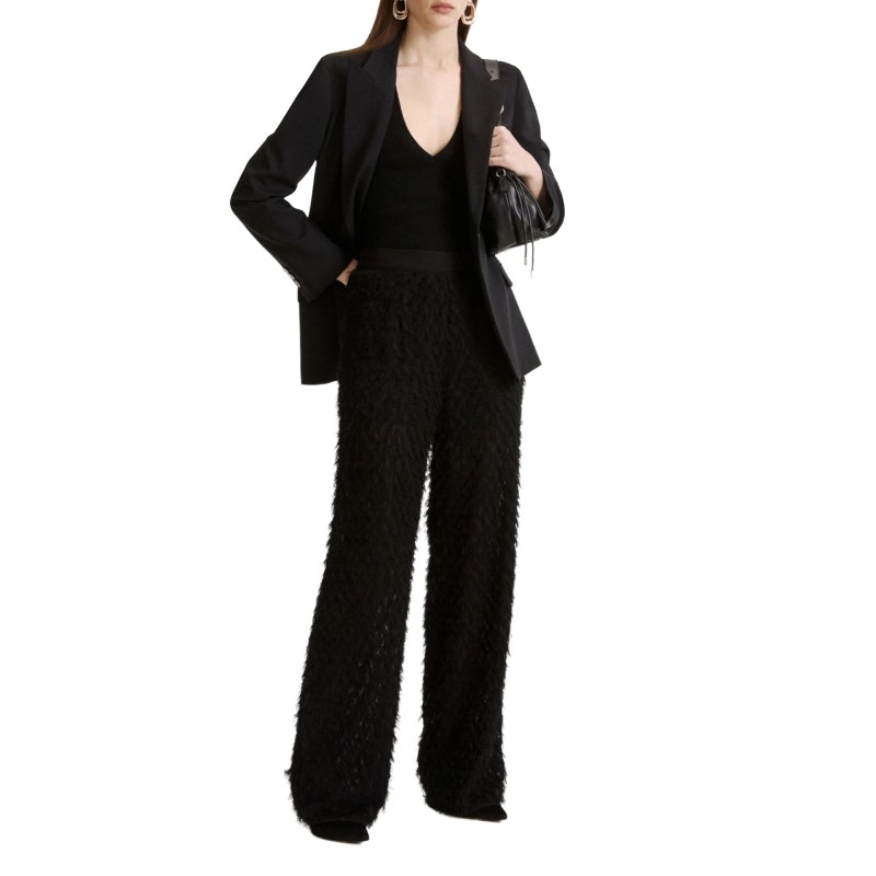 Marella Mllcervo Blazer Stretch Wool-Black Marella Mllcervo Blazer Stretch Wool-Black