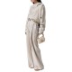Marella Mllcalcio Sweater Sequinned Pure Wool-Turtledove Marella Mllcalcio Sweater Sequinned Pure Wool-Turtledove