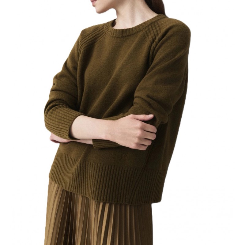 Marella Mllbella Sweater Wool-Olive Marella Mllbella Sweater Wool-Olive