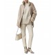 Marella Mllquota Sweater Pure Wool Mock Polo Neck-Ecru Marella Mllquota Sweater Pure Wool Mock Polo Neck-Ecru