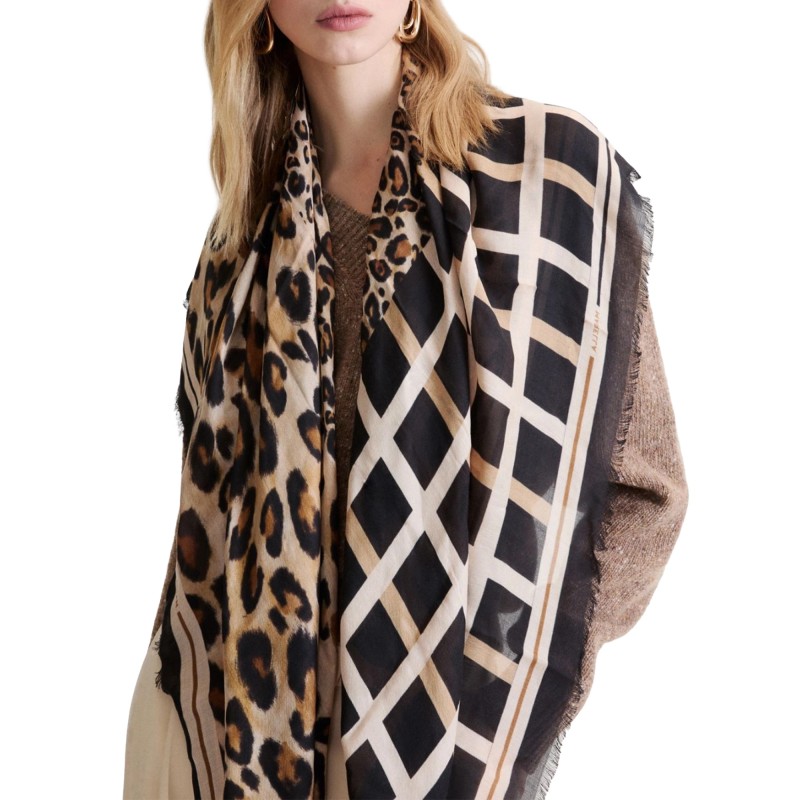 Marella Mlaaerosi Scarf Animal Print-Cinnamon Marella Mlaaerosi Scarf Animal Print-Cinnamon