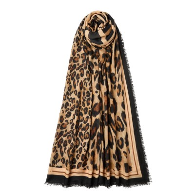 Marella Mlaaerosi Scarf Animal Print-Cinnamon