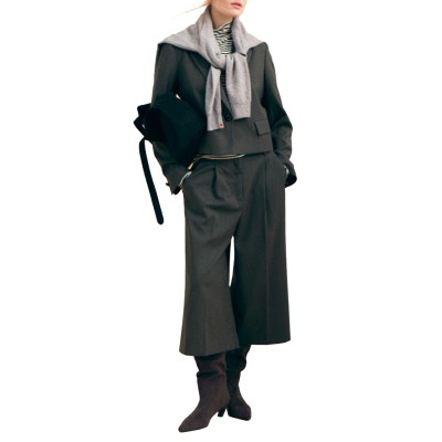 Emme Emmvolto Jacket Crop-Grey
