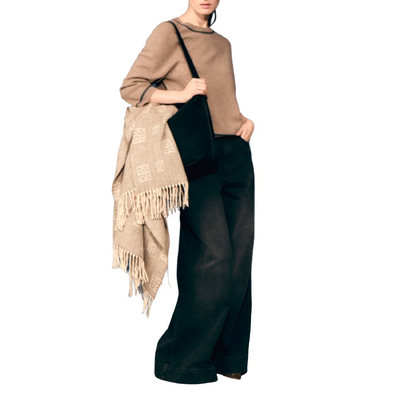 Emme Emmegrege Sweater-Beige Emme Emmegrege Sweater-Beige