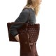 Emme Emmumido Bag Woven Shopper-Brown Emme Emmumido Bag Woven Shopper-Brown