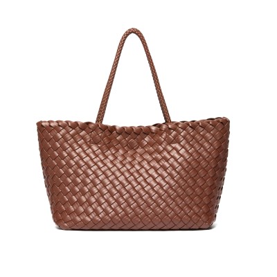 Emme Emmumido Bag Woven Shopper-Brown