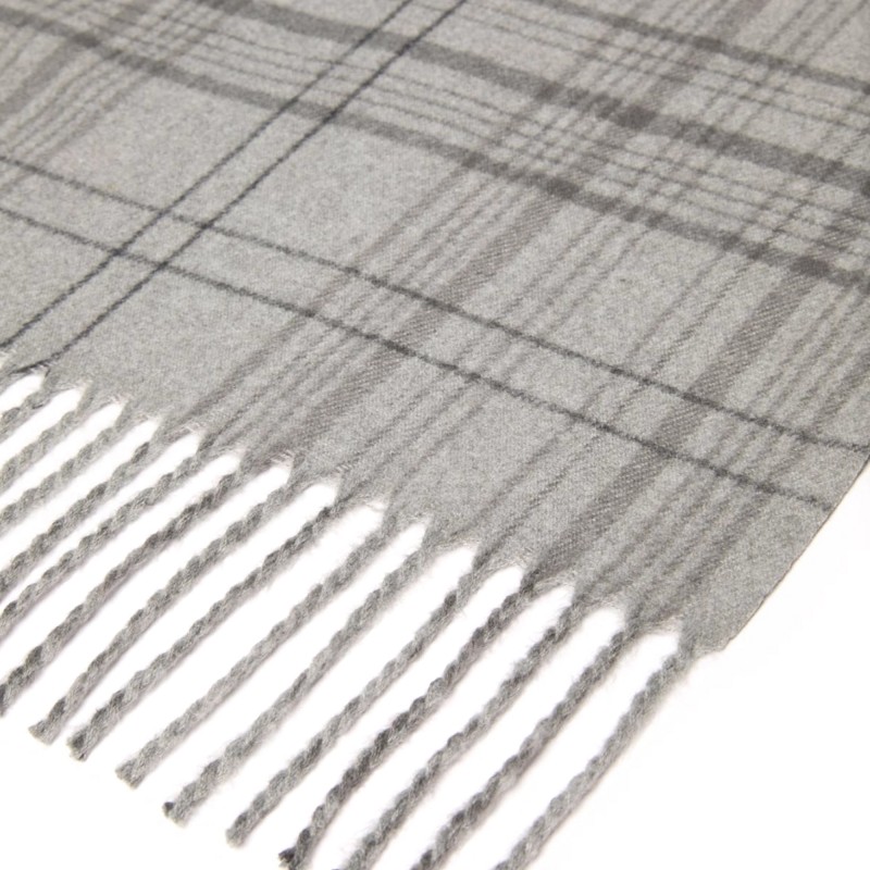 Emme Emmsupremo Scarf With Fringe-Silver Emme Emmsupremo Scarf With Fringe-Silver