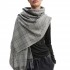 Emme Emmsupremo Scarf With Fringe-Silver