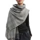 Emme Emmsupremo Scarf With Fringe-Silver Emme Emmsupremo Scarf With Fringe-Silver