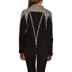 Lotus Eaters Isnal Patterned Blouse-Ecru/Black