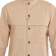 Vittorio Relaxed Fit Overshirt With Pockets Monteri-Beige Vittorio Relaxed Fit Overshirt With Pockets Monteri-Beige