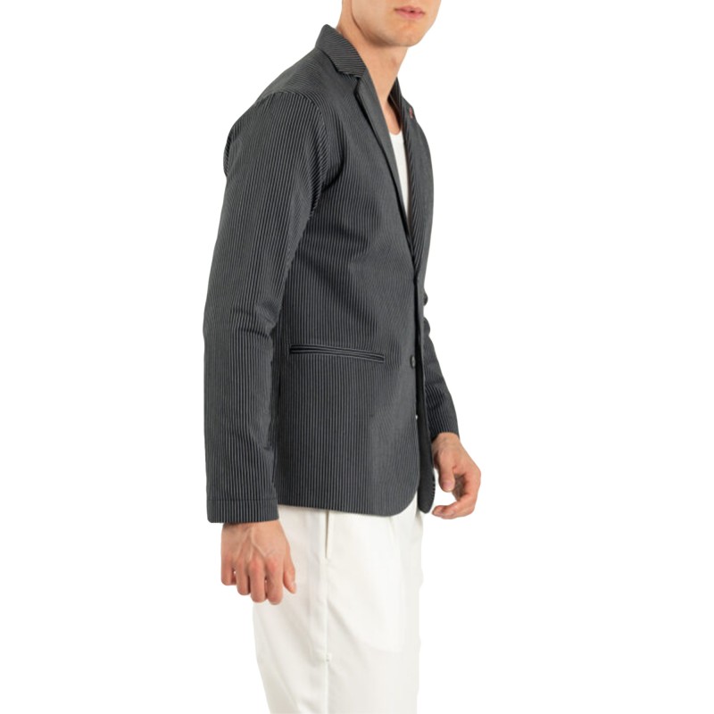 Vittorio Jacket Striped-Black Vittorio Jacket Striped-Black