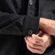 Vittorio Overshirt With Safari Collar And Pockets-Black Vittorio Overshirt With Safari Collar And Pockets-Black