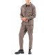 Vittorio Overshirt With Safari Collar And Pockets-Brown