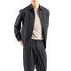 Vittorio Overshirt With Collar And Hidden Placket At The Closure-Black Vittorio Overshirt With Collar And Hidden Placket At The Closure-Black
